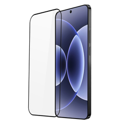 Защитное стекло на экран для Xiaomi 17 и 17 Pro, тонкие черные рамками и олеофобное покрытие, G-Rhino