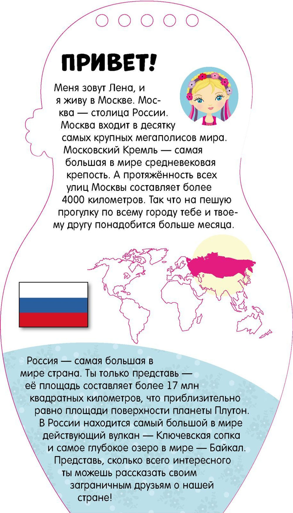 Путешествуем по России вместе с Леной