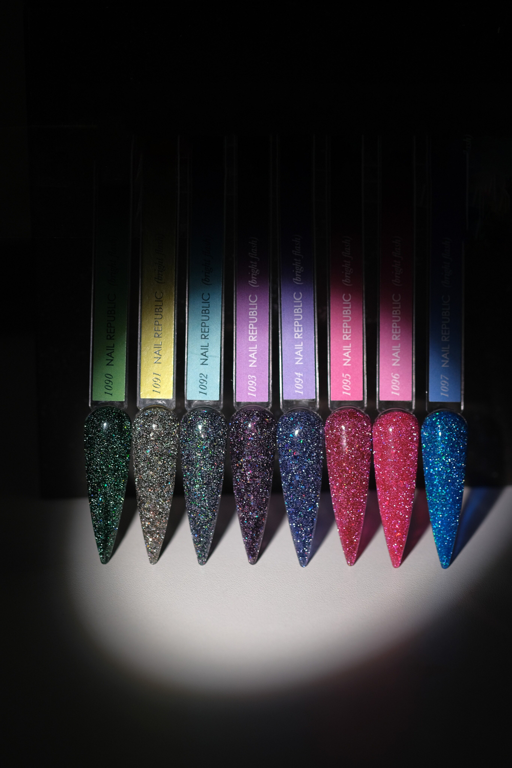 NR BRIGHT Flash 1091 гель-лак светоотражающий, 10 мл