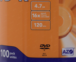 Диск DVD-R Disc Verbatim 4.7Gb 16x <уп. 100 шт> на шпинделе <43549>