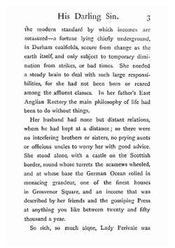 His Darling Sin | M. E. Braddon