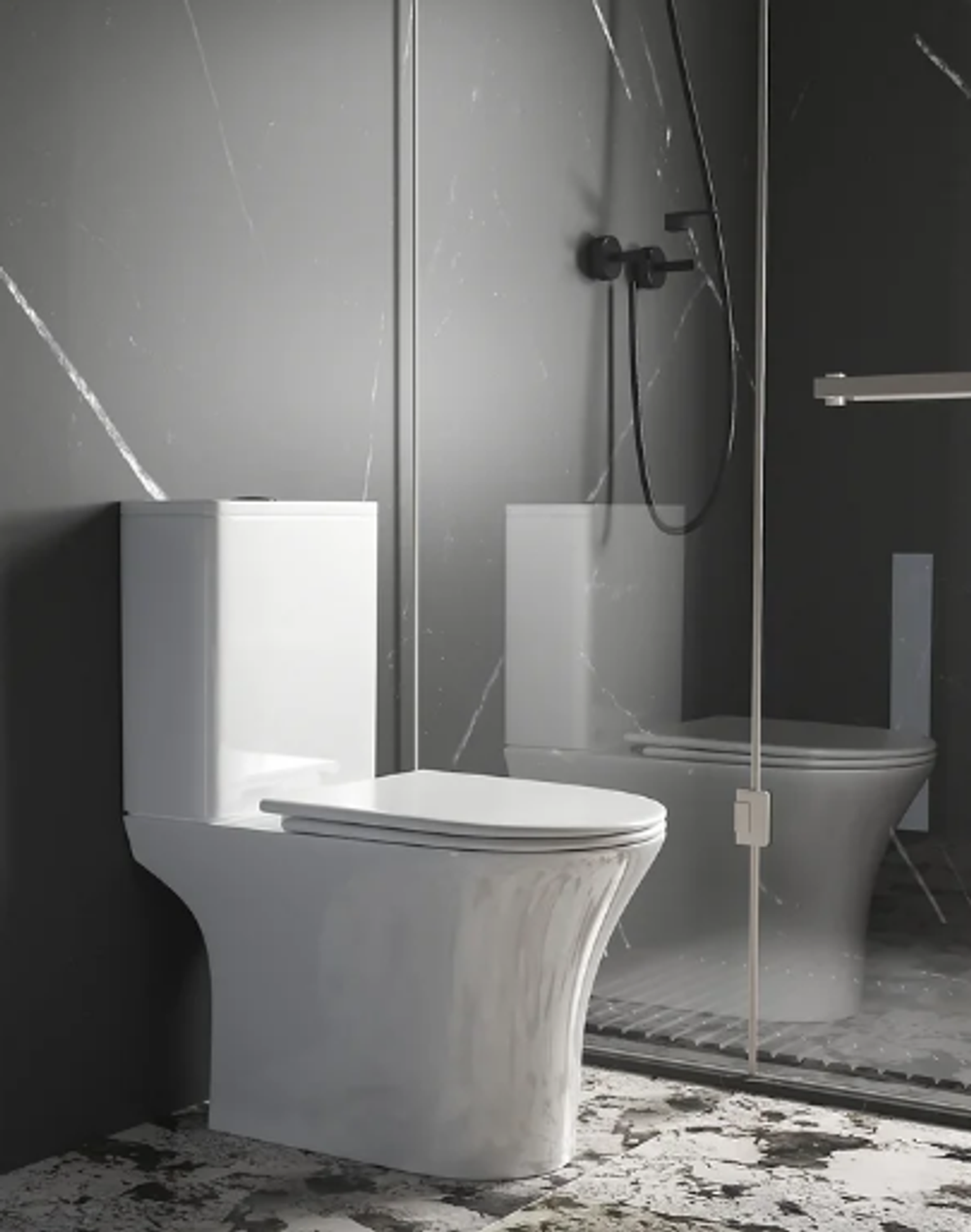 Унитаз-компакт напольный Ceruttispa Bernina Tornado CT11133