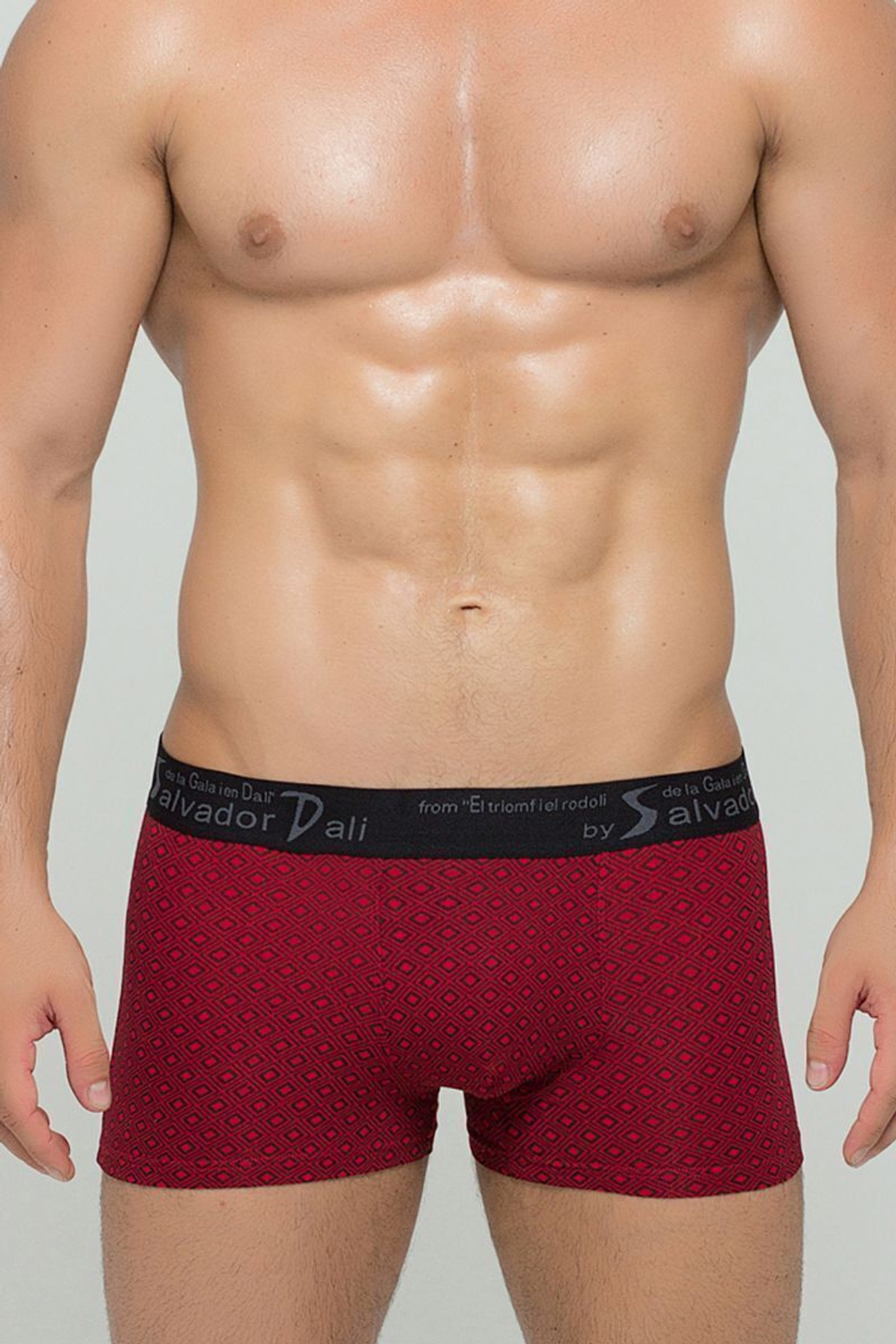 Мужские трусы-боксеры на широкой резинке (Размер: XXXL) (Цвет: зеленый)