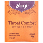 Yogi Tea, Throat Comfort®, без кофеина, 16 чайных пакетиков, 36 г (1,27 унции)