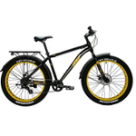 Велосипед Tech Team Flex 26",рама 19, желтый