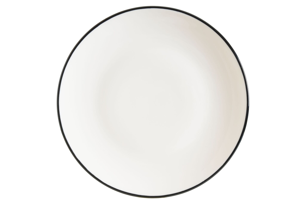 Тарелка d=270 мм. Линеа Черный, форма Гурмэ Bonna /1/12/624/