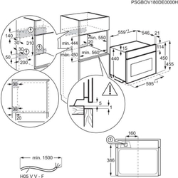 Встраиваемый электрический духовой шкаф Electrolux KVLAE00WT