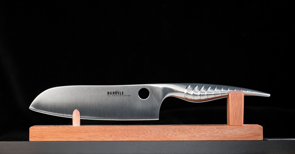 Нож кухонный Сантоку 17см Samura Reptile