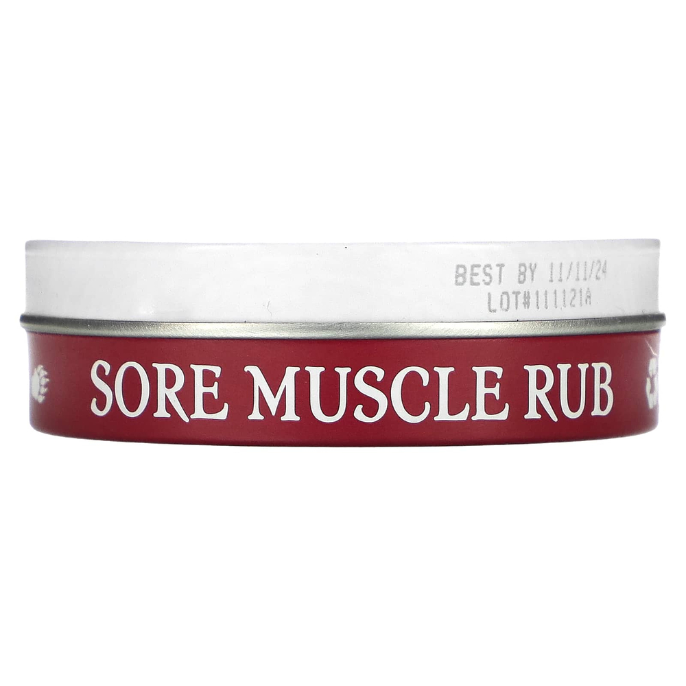 Badger, Sore Muscle Rub, мазь от боли в мышцах с кайенским перцем и имбирем, 21 г (0,75 унции)