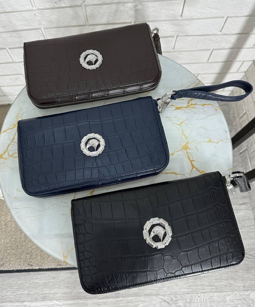 Портмоне Stefano Ricci из кожи крокодила