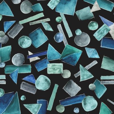 Геометрический вальс морской