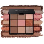 Палетка теней ROMANOVAMAKEUP Sexy Eyeshadow Palette Keti Topuria - CHOCOLATE & COFFEE