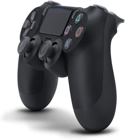 Беспроводной геймпад DualShock 4 ver. 2 Jet Black (красный) для PlayStation 4