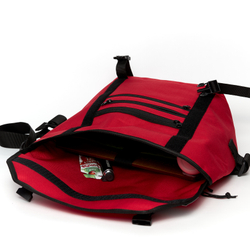 Сумка Messenger Civil NY красный