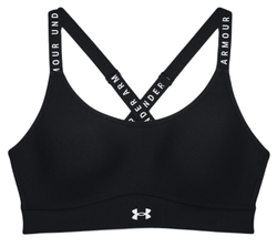 Теннисный бюстгальтер Under Armour Women's UA Infinity Mid Covered Sports Bra - Black