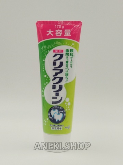 Зубная паста лечебно-профилактическая с микрогранулами комплексного действия со вкусом натуральной мяты 170 г Clear Clean Natural Mintha КAO