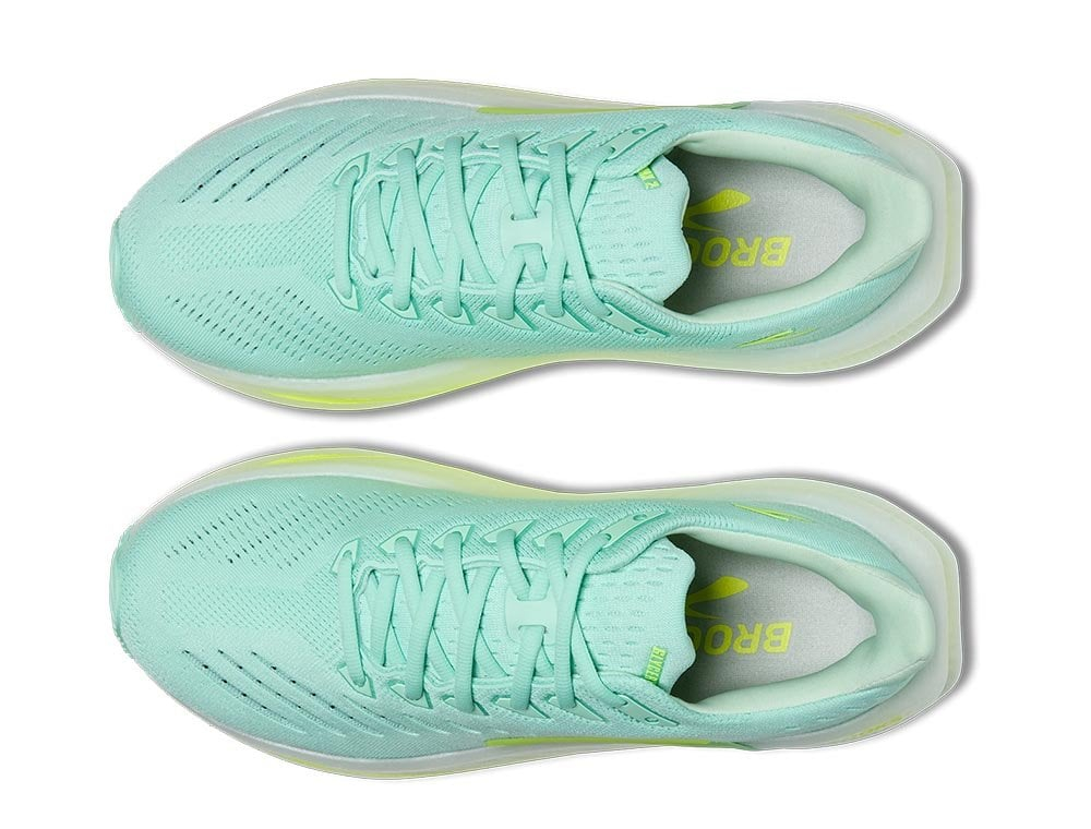 Кроссовки для бега женские Brooks Glycerin Max 2 W бирюзово-зелёные