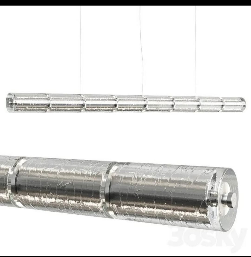 Люстра «Линия Света» — минималистичный светильник с индустриальной эстетикой