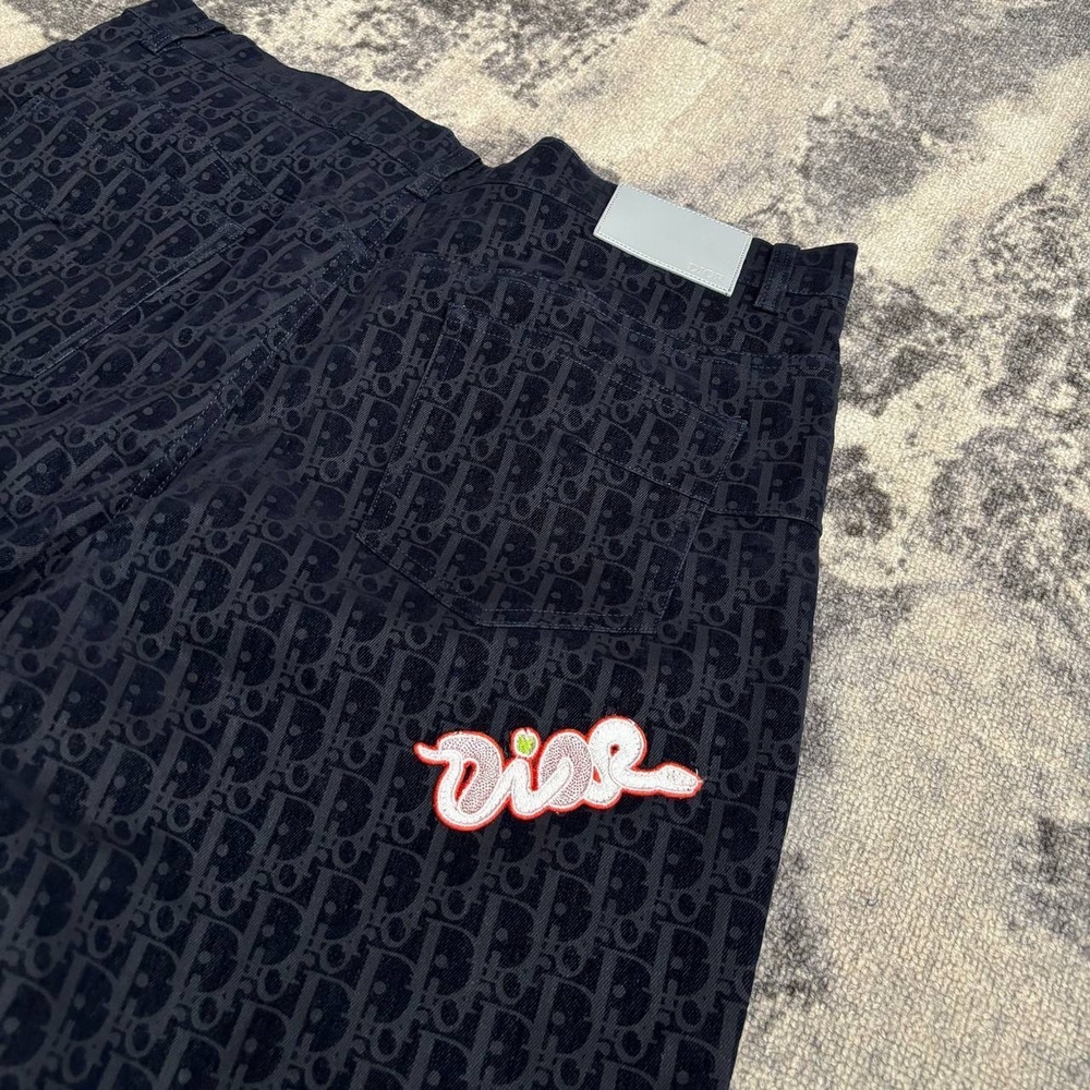 Джинсовый костюм Christian Dior