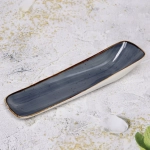 Тарелка керамическая «Corsica blue» сервировочная 36*9,5*5,5см