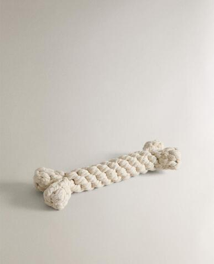 ZARA HOME ИГРУШКА ДЛЯ ДОМАШНИХ ЖИВОТНЫХ "КОСТЬ", ЭКРЮ