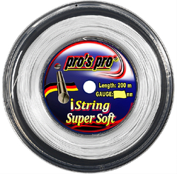 Теннисные струны Pro's Pro iString Super Soft (200 m) - белый