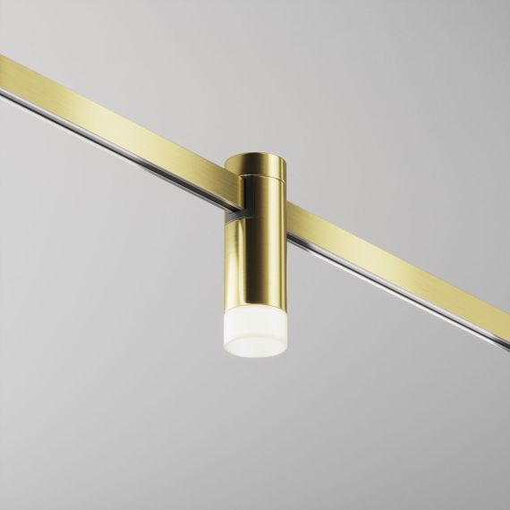 Трековый светодиодный светильник Maytoni Flarity Skim TR145-1-3W4K-W-BS