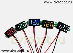 Вольтметр 0.36/DC3-30V/голубой