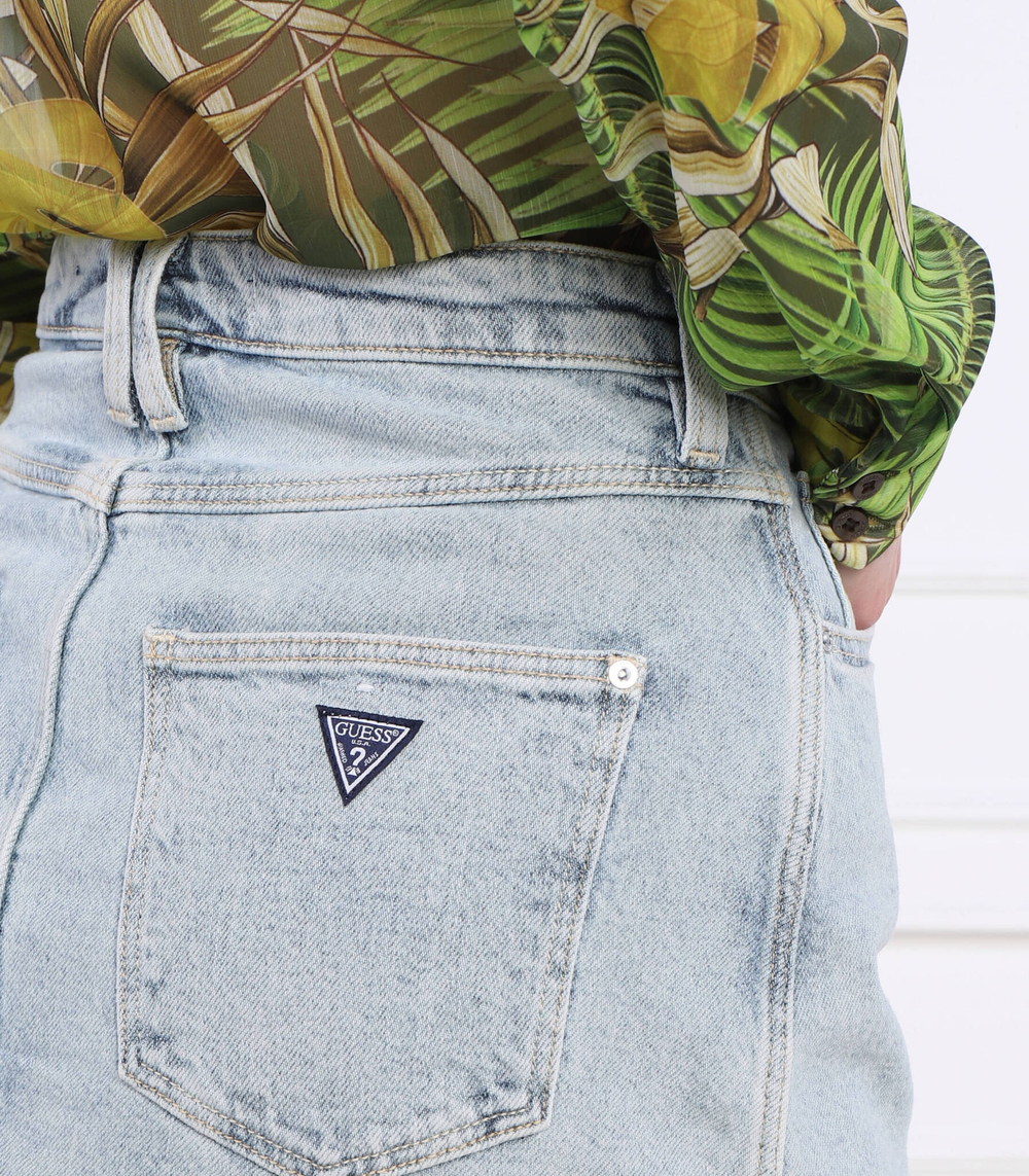 юбка GUESS - голубой(W3RD20 D4WB1)