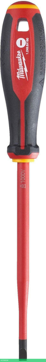 Отвертка Milwaukee VDE SL 1.2x6.5x150 (4932478717)