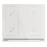 Индукционная варочная панель с объединением зон Bridge Induction MAUNFELD CVI594SB2WHA Inverter