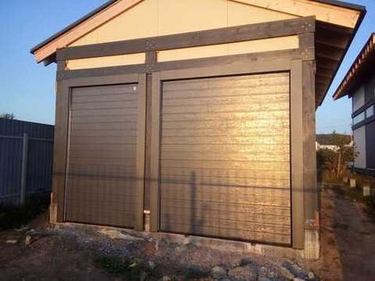 Гаражные ворота Алютех