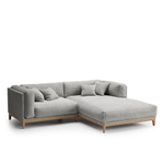 3-х местный нераскладной диван с кушеткой Case 901/912