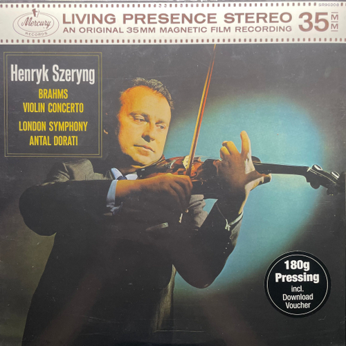 Henryk Szeryng, Brahms, London Symphony, Antal Dorati ‎– Violin Concerto (Германия 2016г.)