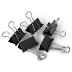 Зажимы для бумаг черн. 32мм 12шт (DOLCE COSTO)