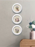 Картины на стену интерьерные на холсте 3 шт. 17.5 см