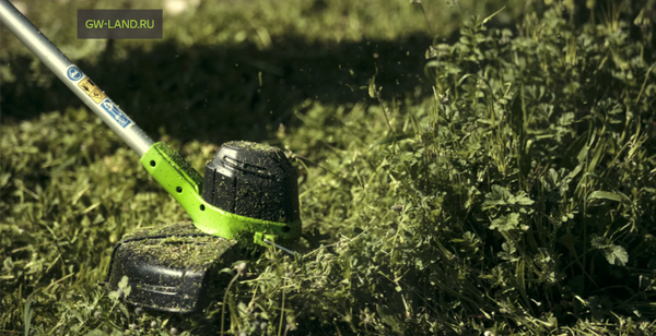 Лёгкие садовые триммеры Greenworks для женщин