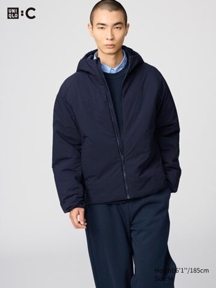 UNIQLO Куртка PUFFERTECH, темно-синий
