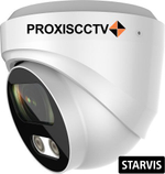 PX-IP-DS-GF80-P/M (BV) купольная уличная IP видеокамера, 8.0Мп*20к/с, f=2.8мм, POE, микрофон