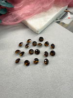 Шатон Chatone 8 мм (ss39), Smoked topaz