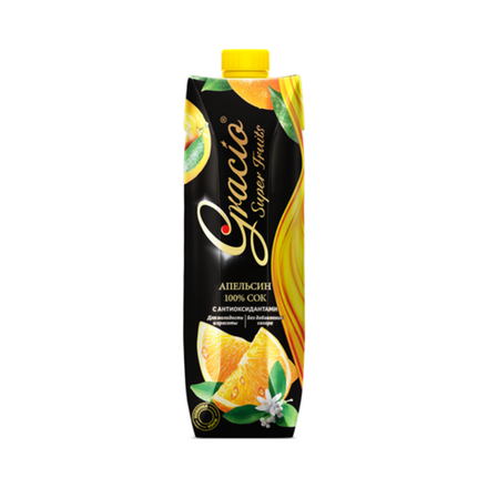 Сок Gracio апельсин 1 л т\п