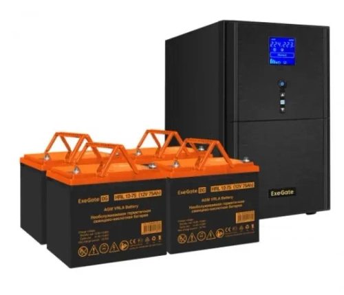 Комплект Exegate SZ-3000.LCD.AVR.3SH.1C13.RJ.USB