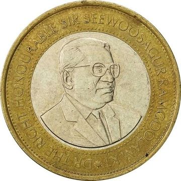 20 рупий 2007 Маврикий «40 лет Банку Маврикия»