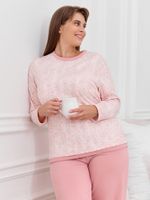 Пижама Жаккард-1 Виотекс РОЗОВЫЙ