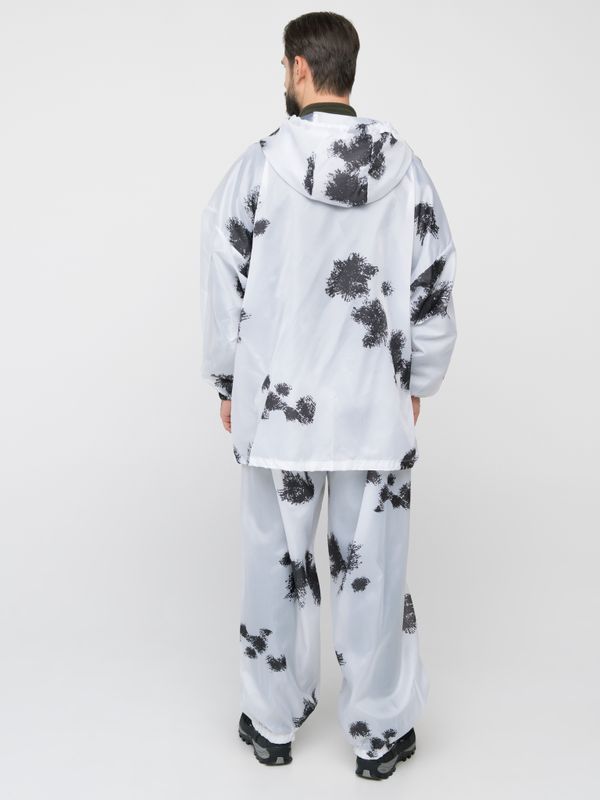 Костюм зимний маскировочный Метель с молнией ткань Taffeta цвет Клякса