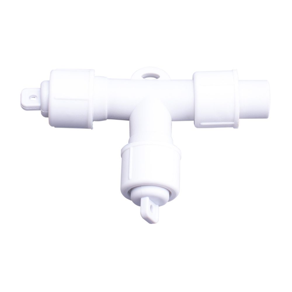 UTC-F90 Y3 WHITE Соединитель для гирлянд серии F90RPO. Т-образный. 1 вход-2 выхода. Белый. ТМ Uniel