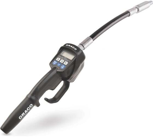 Раздаточный пистолет с электронным расходомером LDP5, гибкий носик, BSPP, с предустановкой, 1/2"