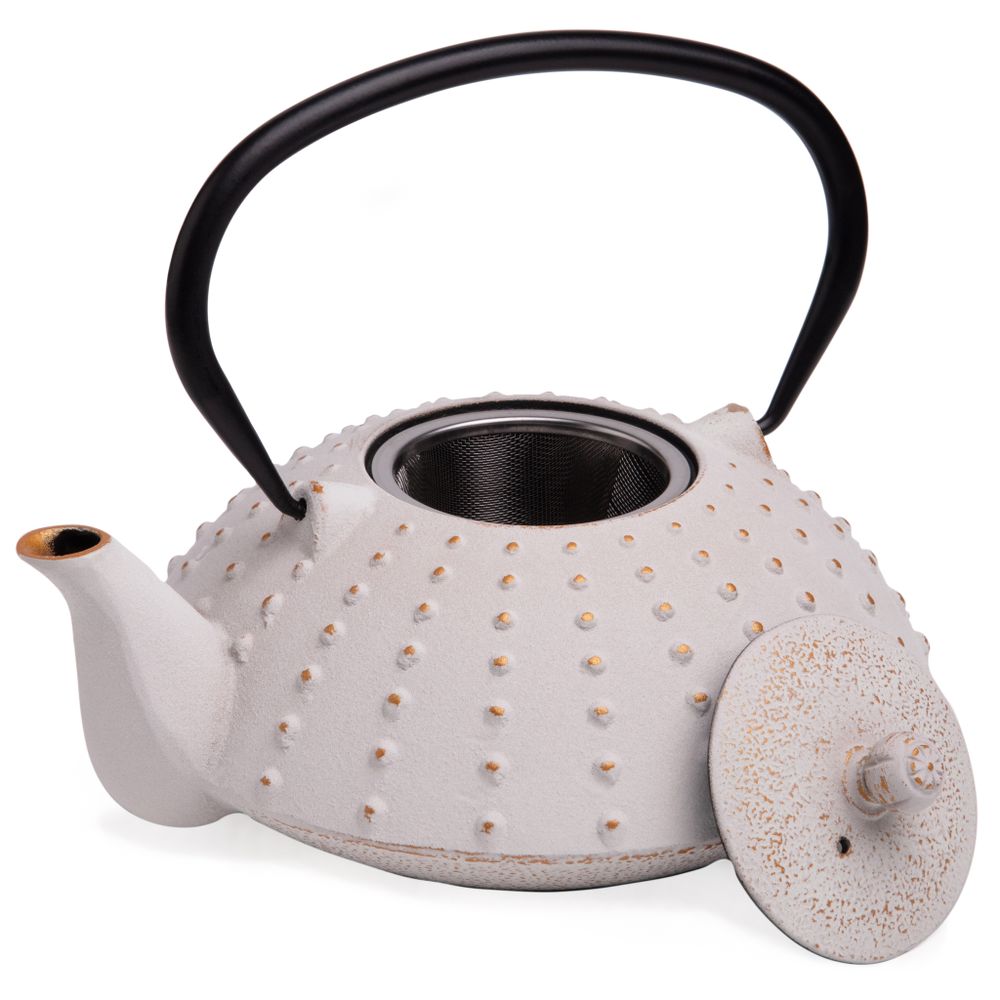 ЗАВАРОЧНЫЙ ЧАЙНИК ЧУГУННЫЙ С ЭМАЛИРОВАННЫМ ПОКРЫТИЕМ ВНУТРИ 1200 МЛ