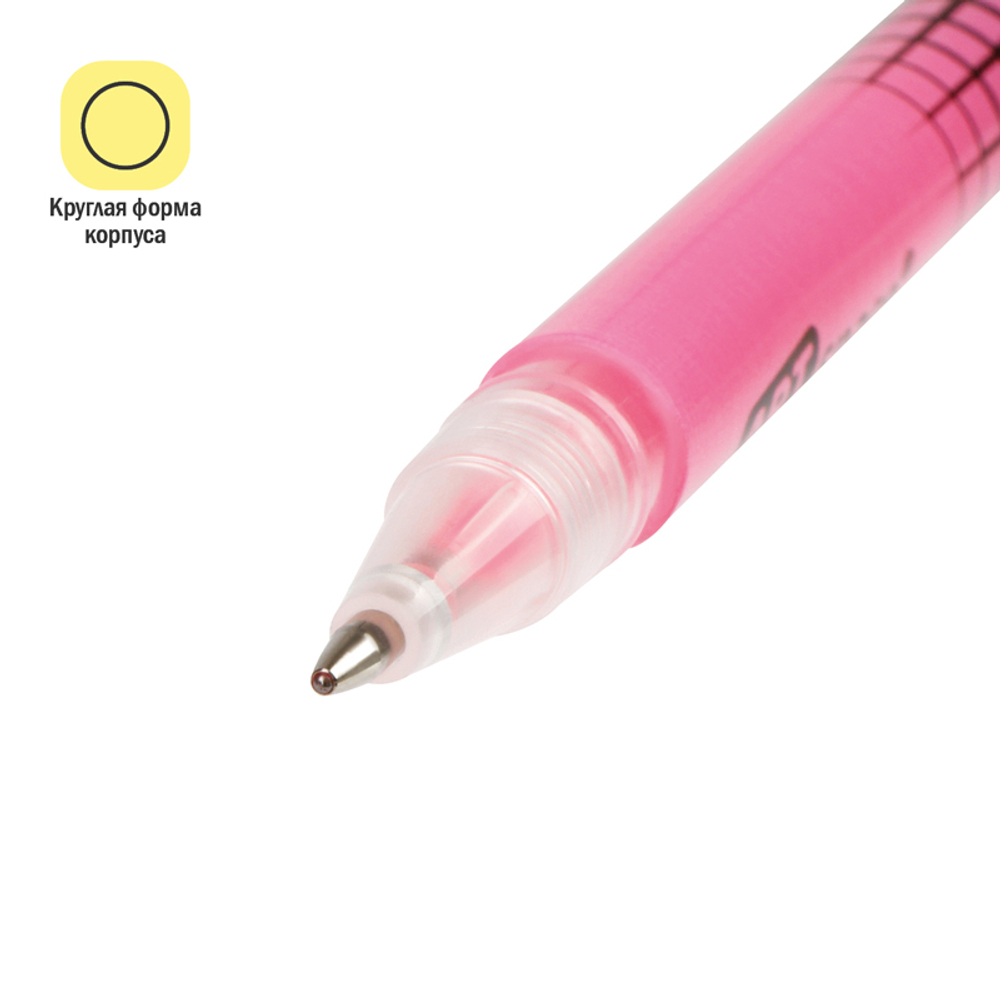 Набор гелевых ручек ArtSpace "Abstraction" 6шт.,06цв., 1,0мм, неоновые, ПВХ чехол