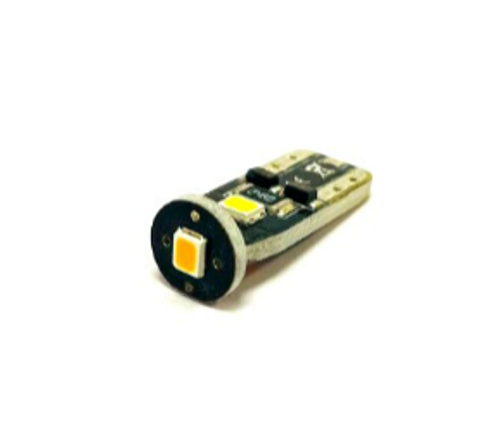 Светодиодная лампа W5W T10-3W-PY-8G (белый), 1шт